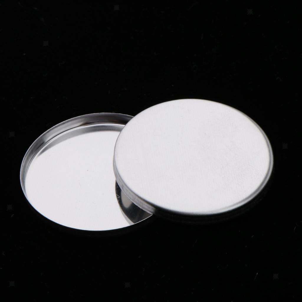 50x Round Empty  Makeup Pans 36mm for Magnetic Eyeshadow