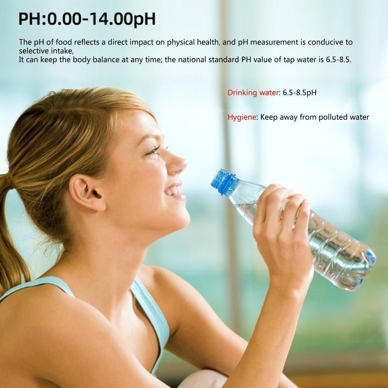 4 IN 1 TDS PH Meter PH/TDS/EC/Temperature Meter Digital Water Quality Monitor