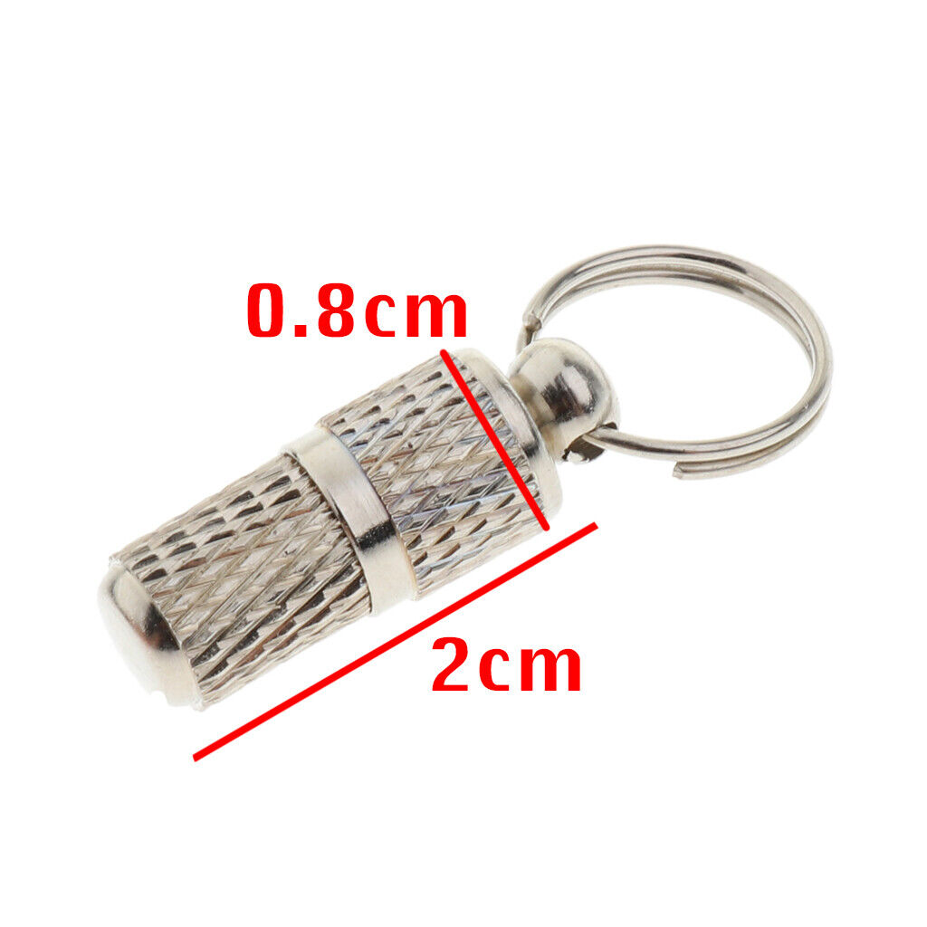 5Pcs , Anti- Pet  Puppy ID Address  Label Tag Barrel Tube