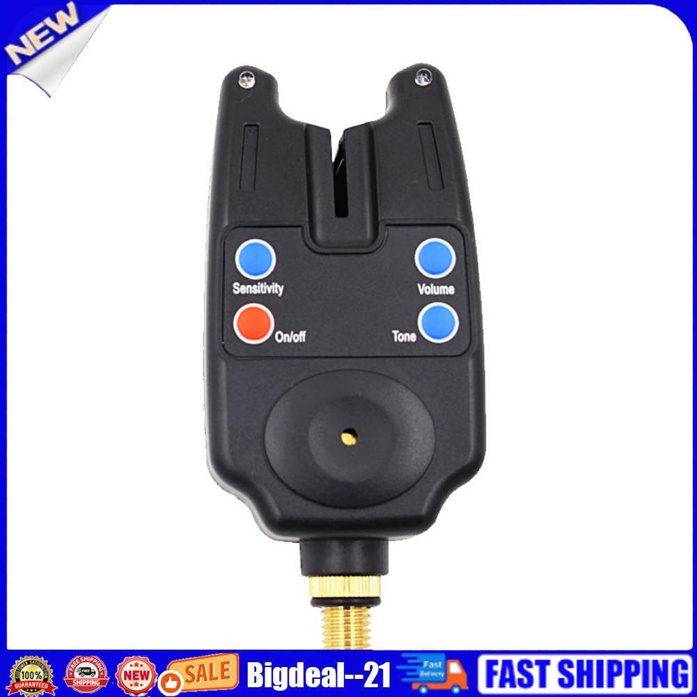 Night Fishing Bites Alarm Portable LED Light Carp Fishing Rod Warning Alert