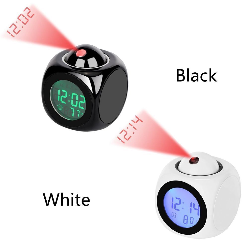 Telling The Time Projection Alarm Clock Multifunction Home Room Decoration