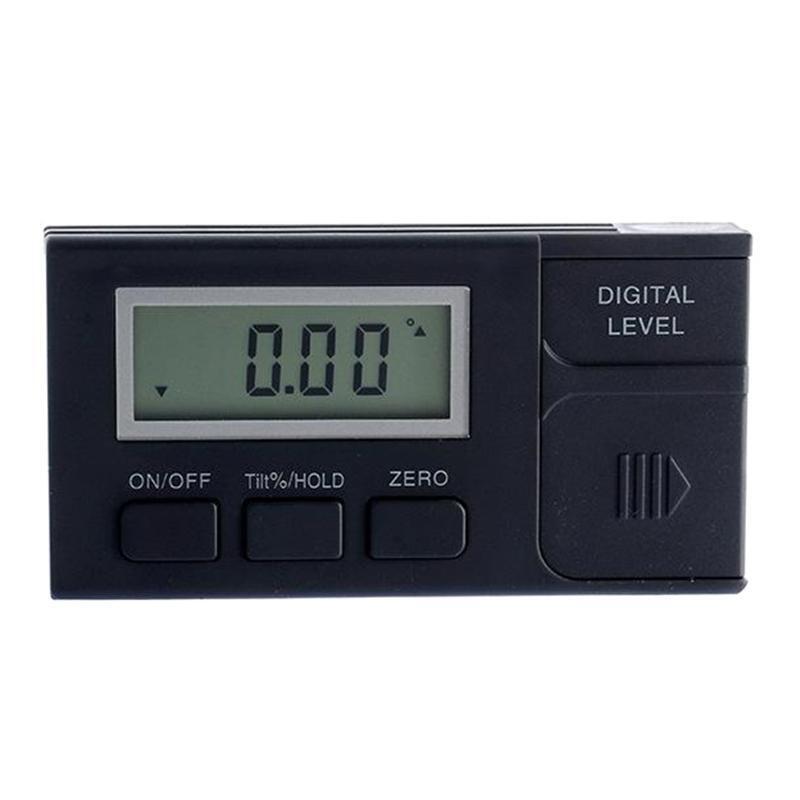Upgraded Bevel Box Digital Protractor Inclinometer Level Box 360 Degree Plastic