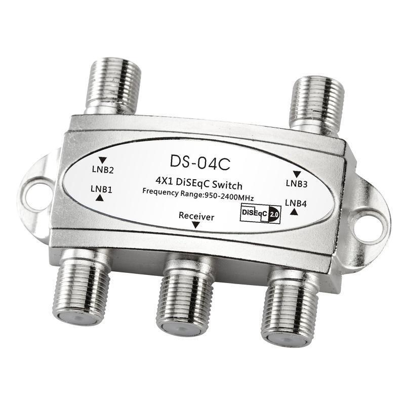 Good Performance 4x1DiSEqC Switch Zinc Alloy Die-cast Housing Shells Kits