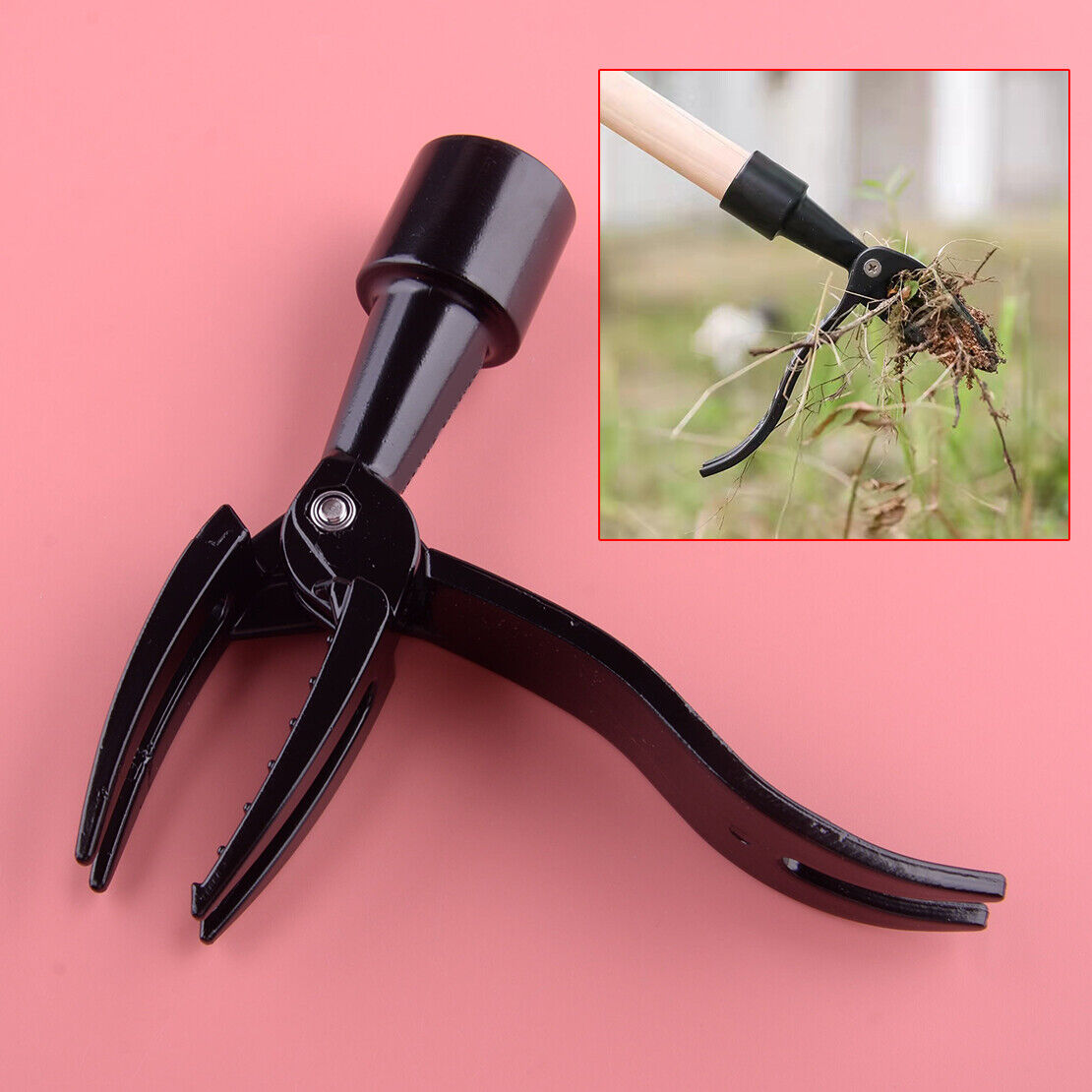 Hot Outdoor Weeder Stand Up Weed Puller Tool Claw Garden Remover Lawn Tools