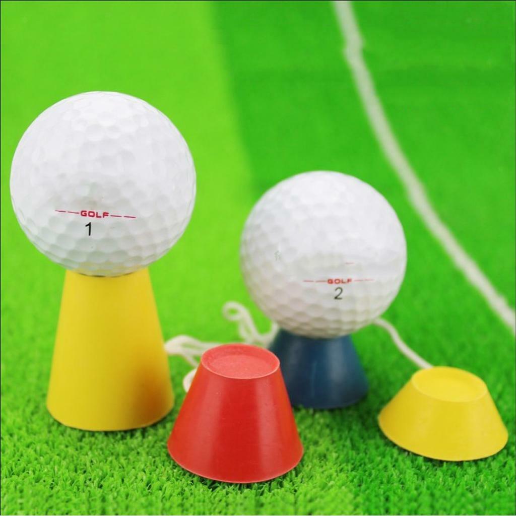 3sets Rubber Durable Winter golf professional tees Stringed Driving  Course Tee