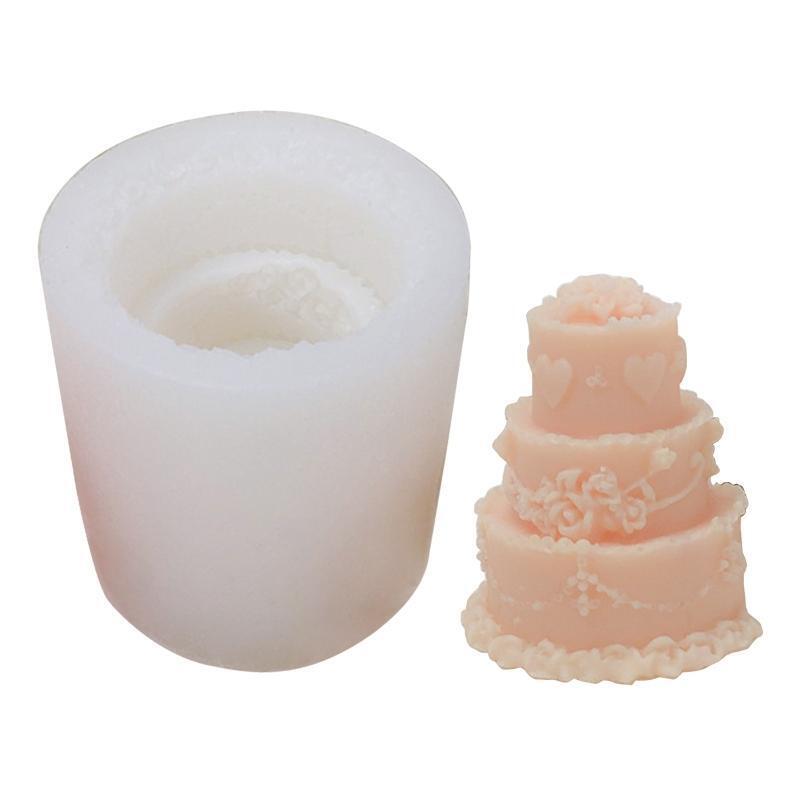 Biscuit Mould Three-Layer-Cake Shape Cake Mold DIY Household Baking Supplies