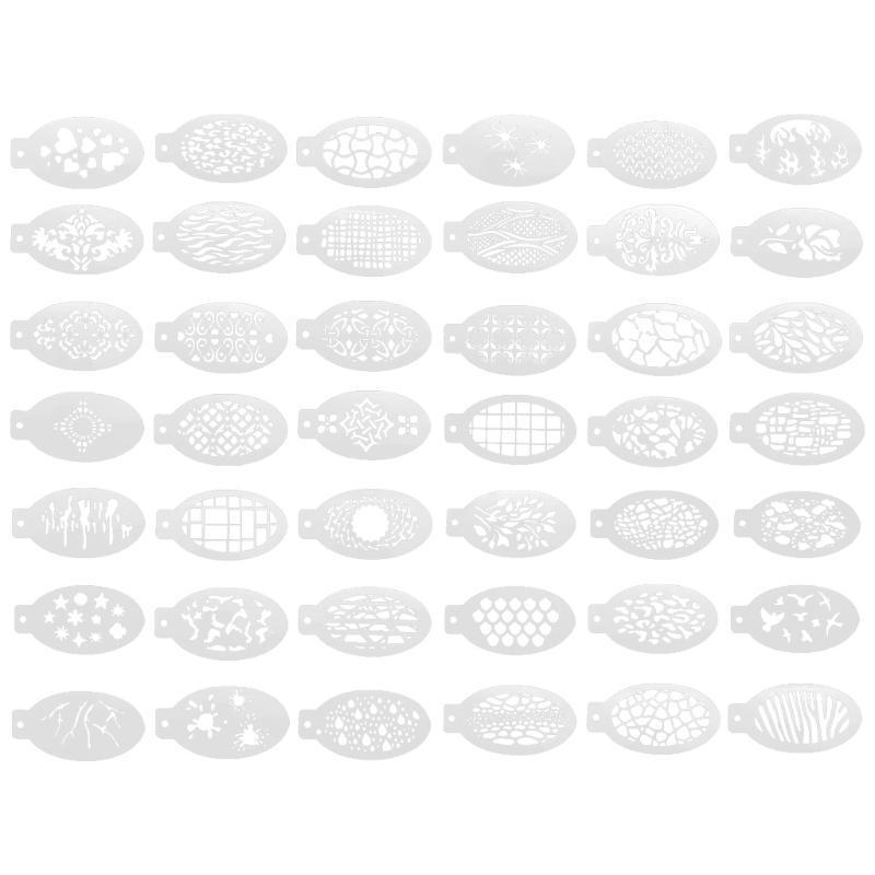 42 Pcs Mandala Stencils DIY Crafts Drawing Template for Rock Painting Paper Card