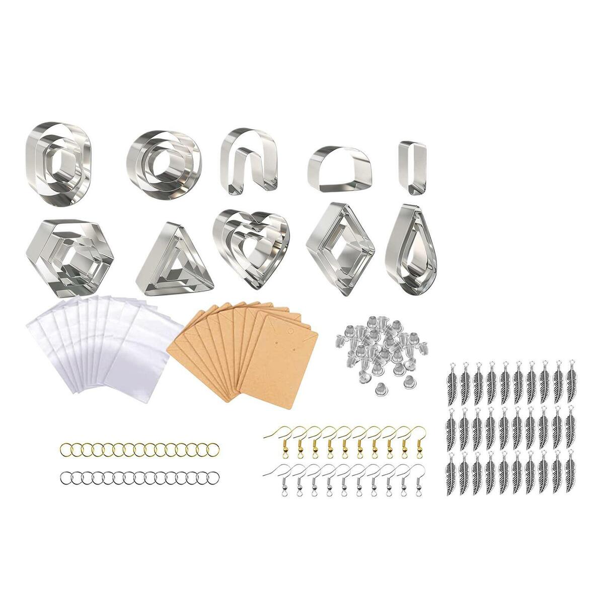 Earring Polymer Clay  Earring Hooks Earring Accessories Kit Tools Diy