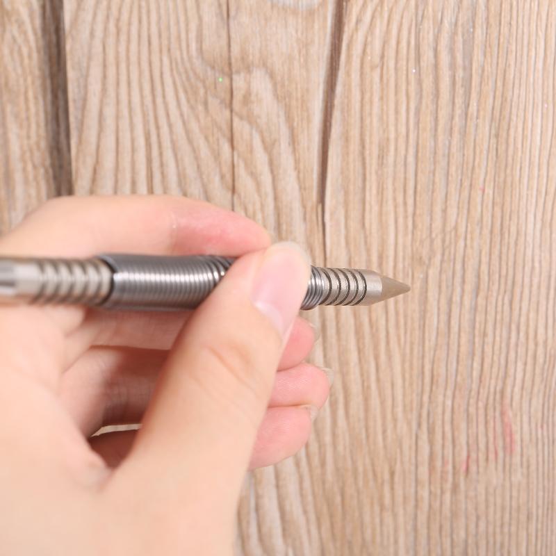 Center Puncher Metal Center Spring Nail Punch Tool Double Head Nail Head Setter
