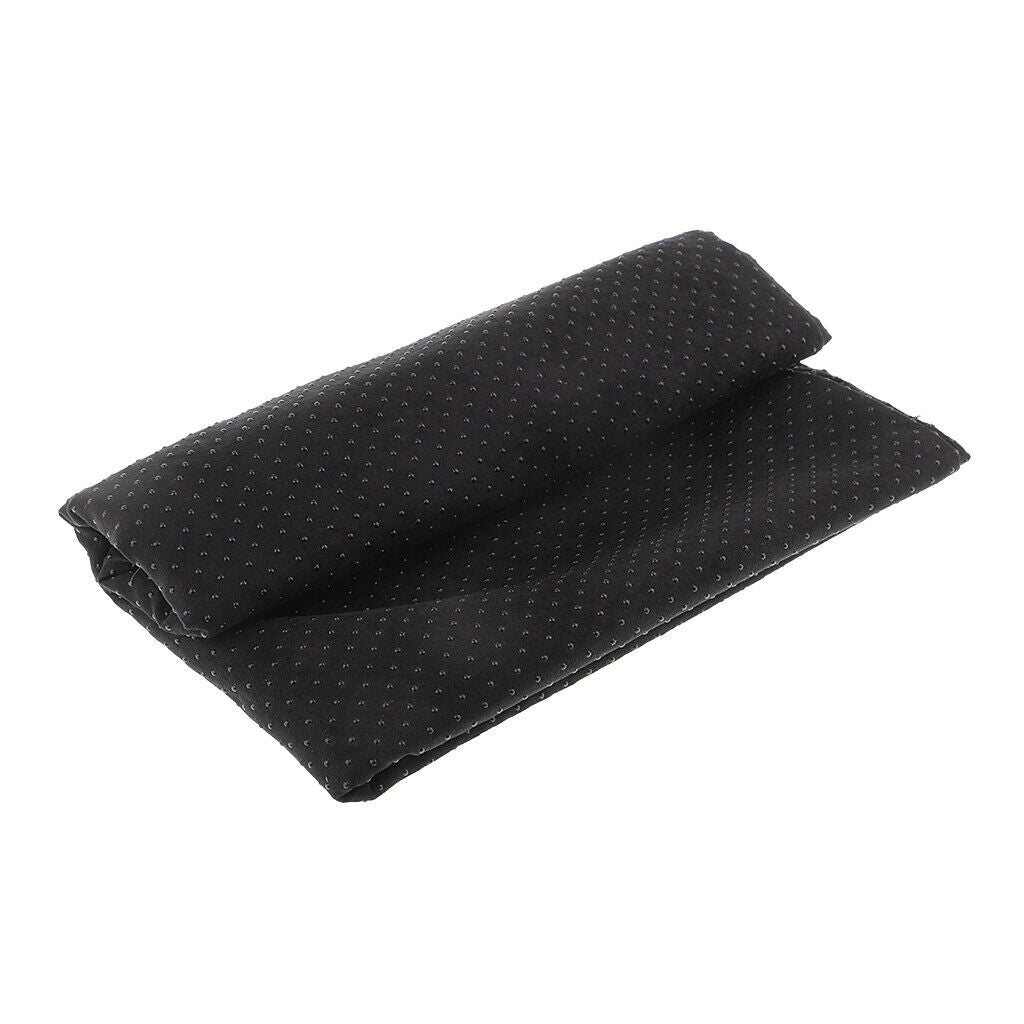 1Yard Anti-skid Design Non Skid Rubber Treated Fabric for Sewing Black
