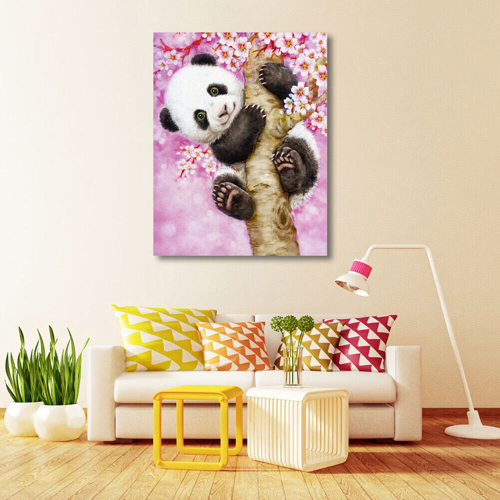 Panda Diamond Embroidery 5D Diamond DIY Painting Craft Home Decor