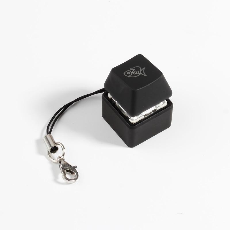 RGB LED Mechanical Keyboard Switch Keychain Light Up Backlit For Switches Tester