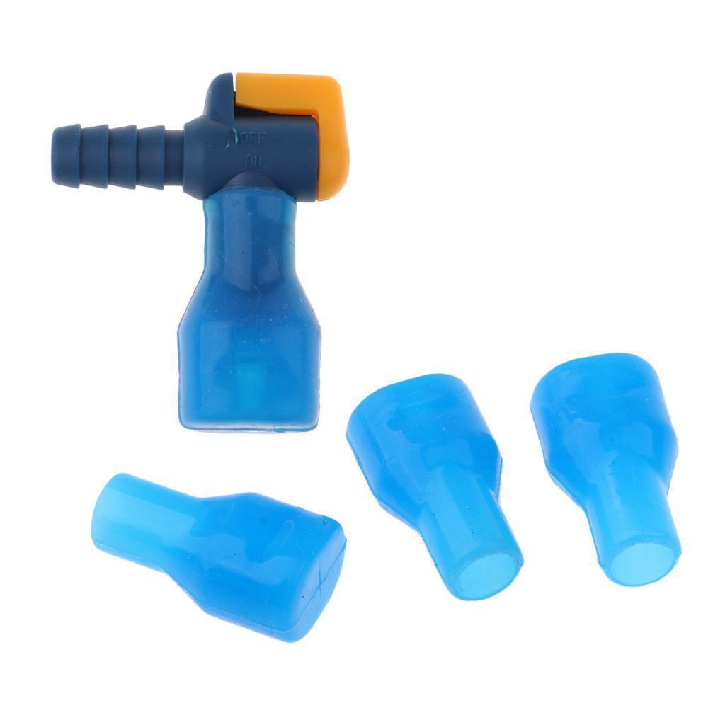 3pcs Drink Tube Bite Valve Hydration Pack Water Bladder Mouth Piping Nozzle