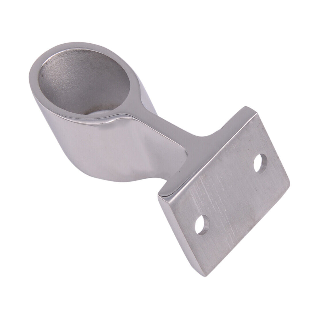1x Stainless Steel 60 Degree 7/8" 22mm End Stanchion Hand Rail Fitting fr Boat