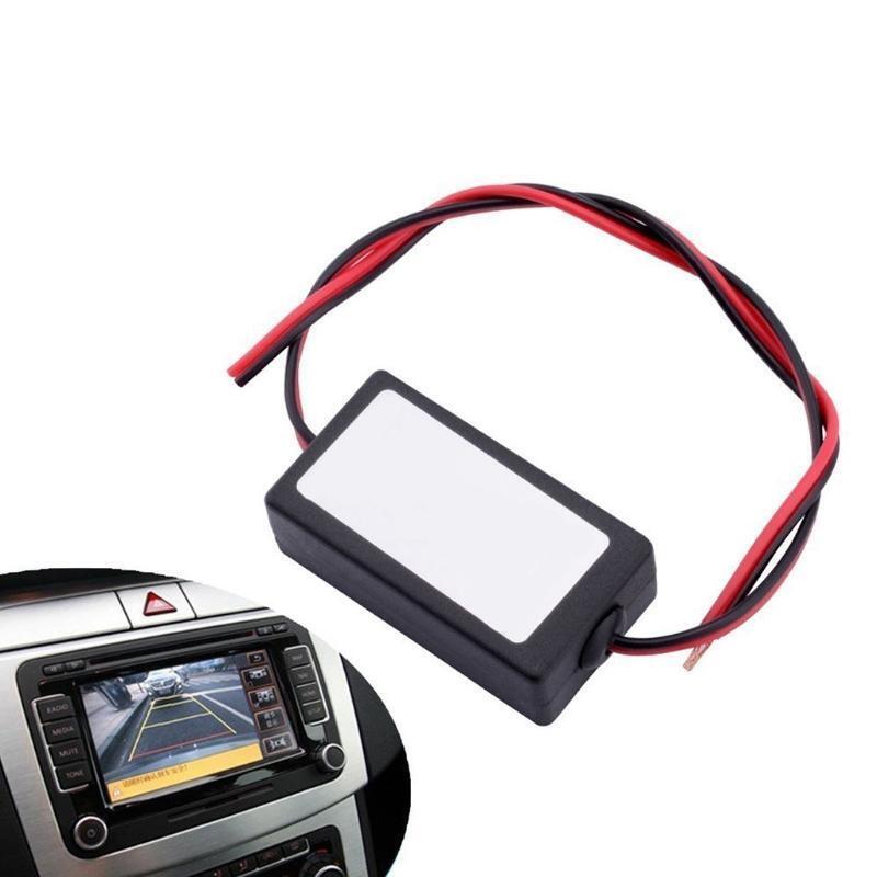Car Rear View Camera Rectifier 12V Power Relay Capacitor Backup Filter Ballasts