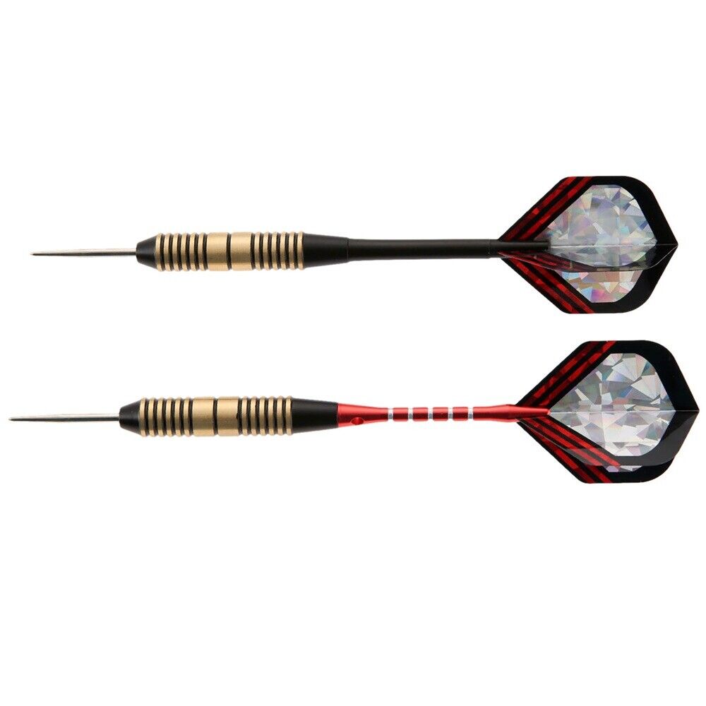 3pcs/Set Steel Tip Dart Darts with Brass Barrel Aluminum / Plastic Shaft 26g HQ