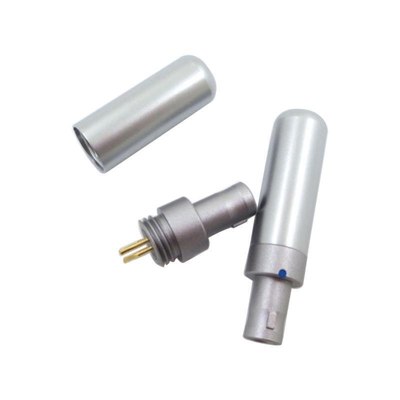 2x Headset Audio Adapter Headphone Pins Compatible with HD800/HD800S/HD820/D1000