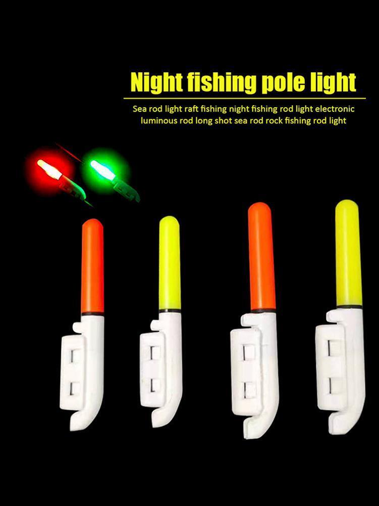 Fishing Electronic Sea Rod LED Luminous Stick Pole Float Light (Yellow)