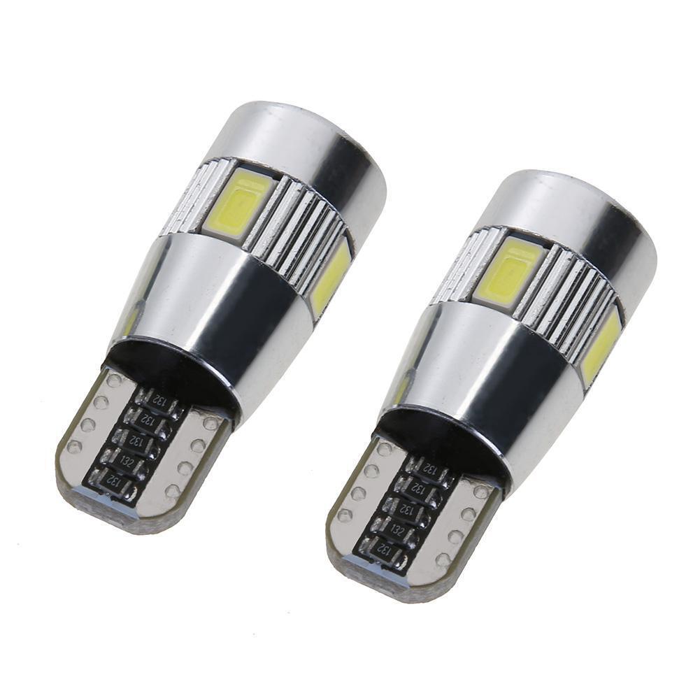 2pcs T10 W5W 5630 6SMD LED Car Width Light Bulbs Dash Board Lights