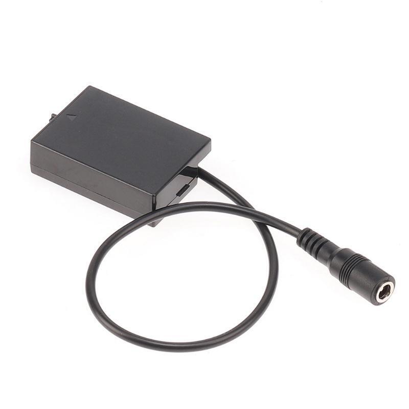 12Inch DC 5.5x2.1mm Power Cord LPE8 Camera Dummy Battery Fit for 550D 650D 700D