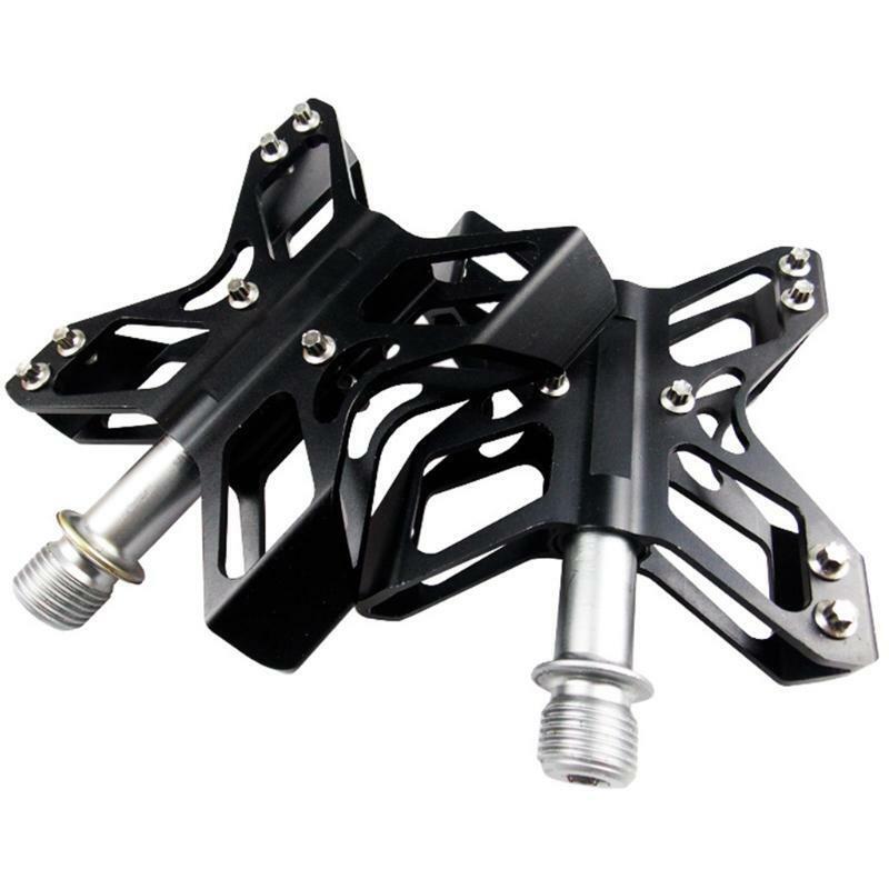 Aluminum Alloy Bike Pedals CNC MTB Bike Pedal 3 Bearing Non-slip Cycling Pedal