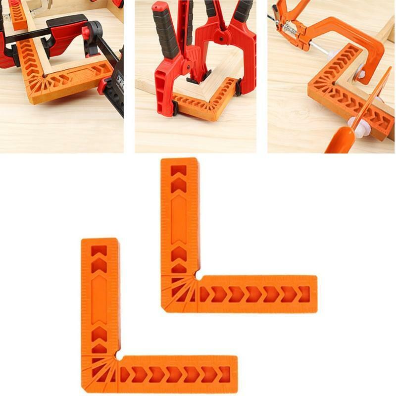 Angle Clamp 90 Degrees 6PCS Woodworking Right Angle Ruler Angle  L-Type Ruler