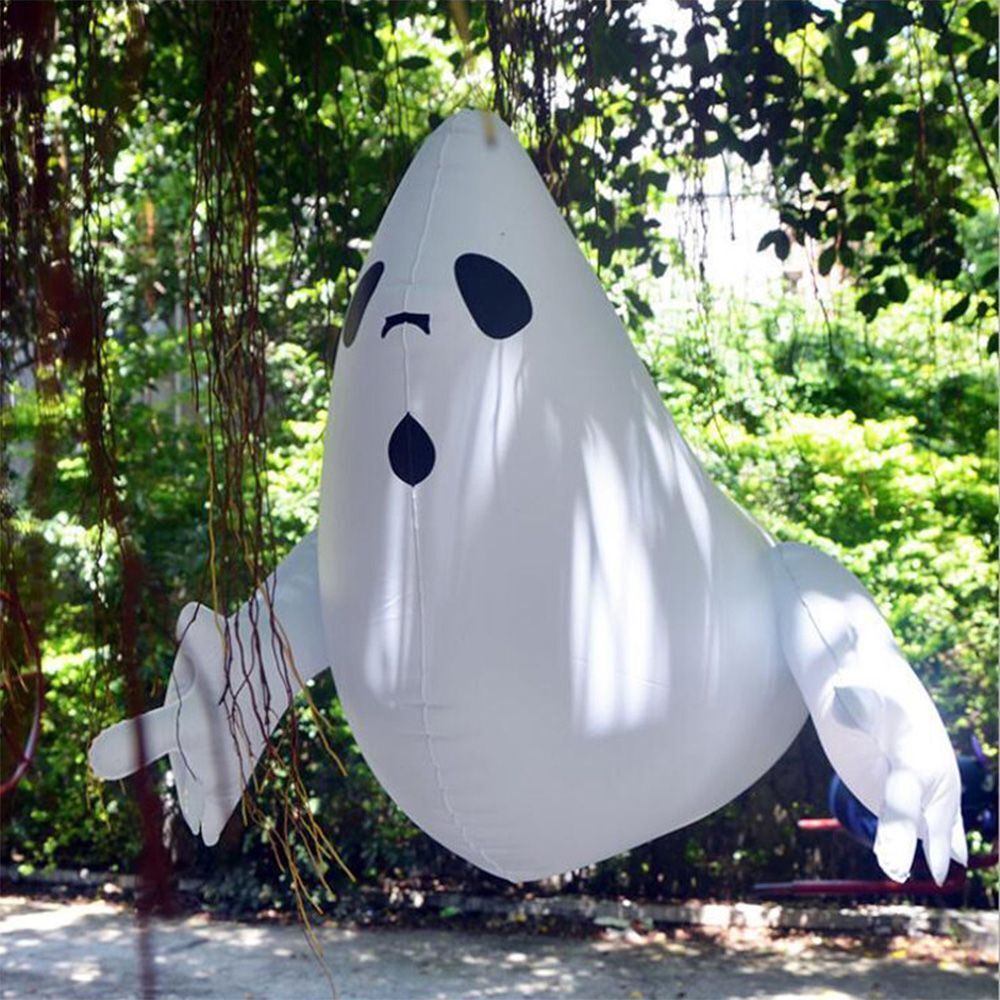 Horror Props Halloween Ornament Inflatable Animated Ghost Hanging Decoration