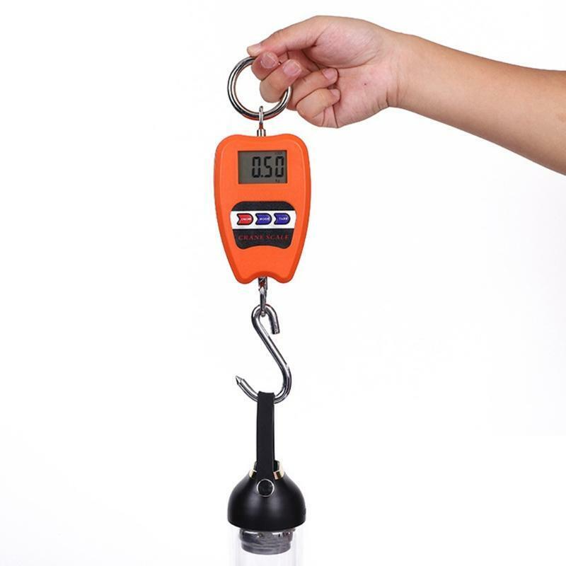 Digital Hanging Crane Scale Portable Heavy Duty Scale 200kg/441lb for Indoor