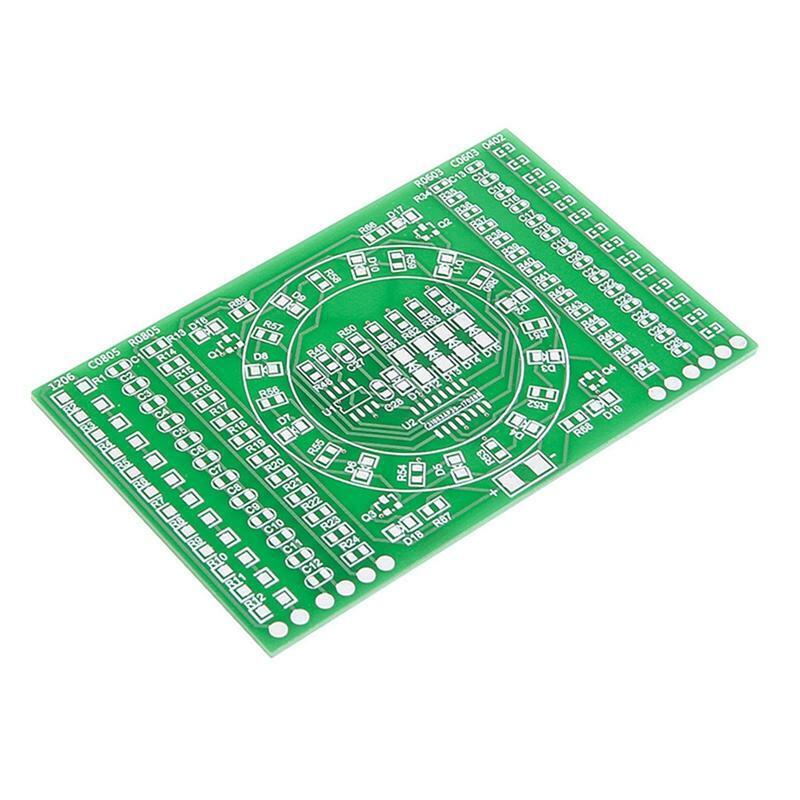 SMD Flashing LED Components Soldering Practice Board Skill Electronic Circuit