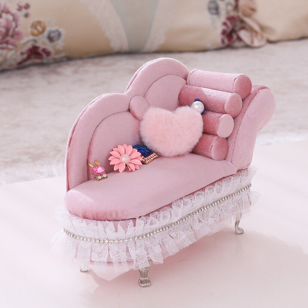 Velvet Jewelry Boxes With Mirror   Showcase Display Stand