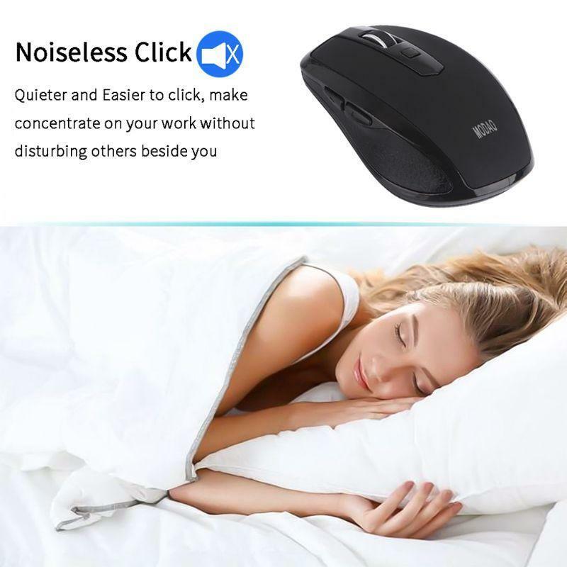 Premium Gaming Mouse 800/1200/1600 DPI 2.4G USB Type-C Wireless Electronic Mice