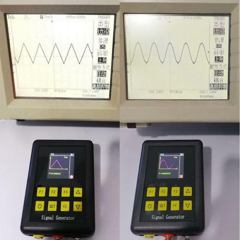 Adjustable Signal Generator Sources Built-in Battery Pwm Pulse Sine Wave Mode