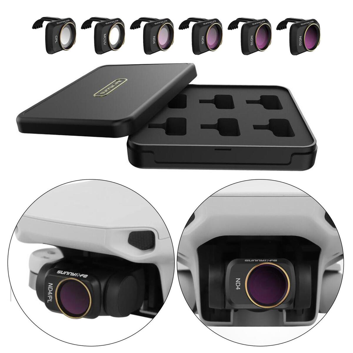 Set of 6 Lens Filter  CPL ND  Combo for Mavic Mini/  Camera