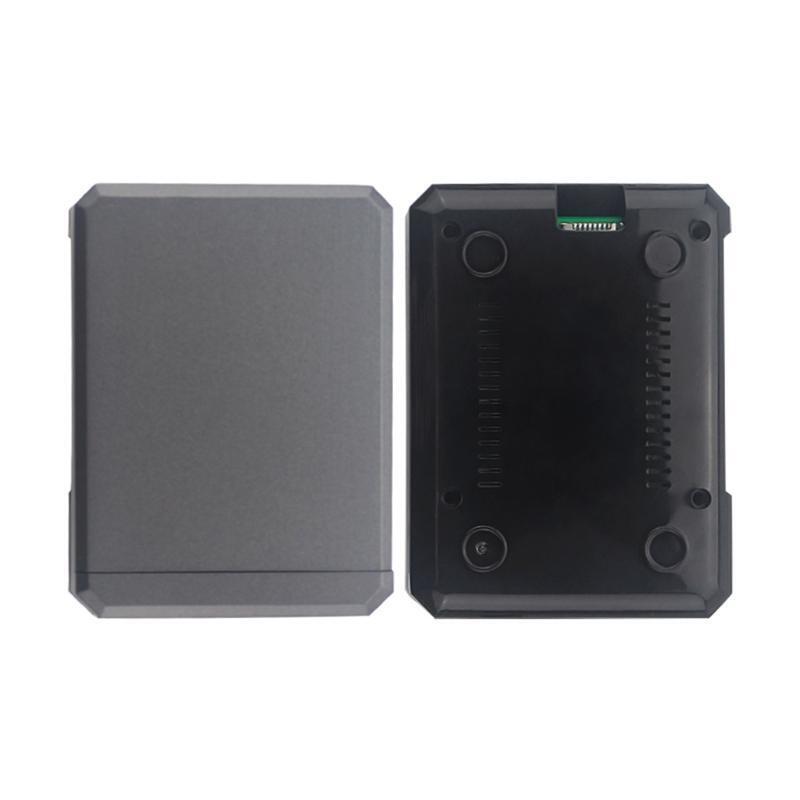 Raspberry Pi 4 Case Aluminum Metal Shell Sliding Magnetic Cover Passive Cooling