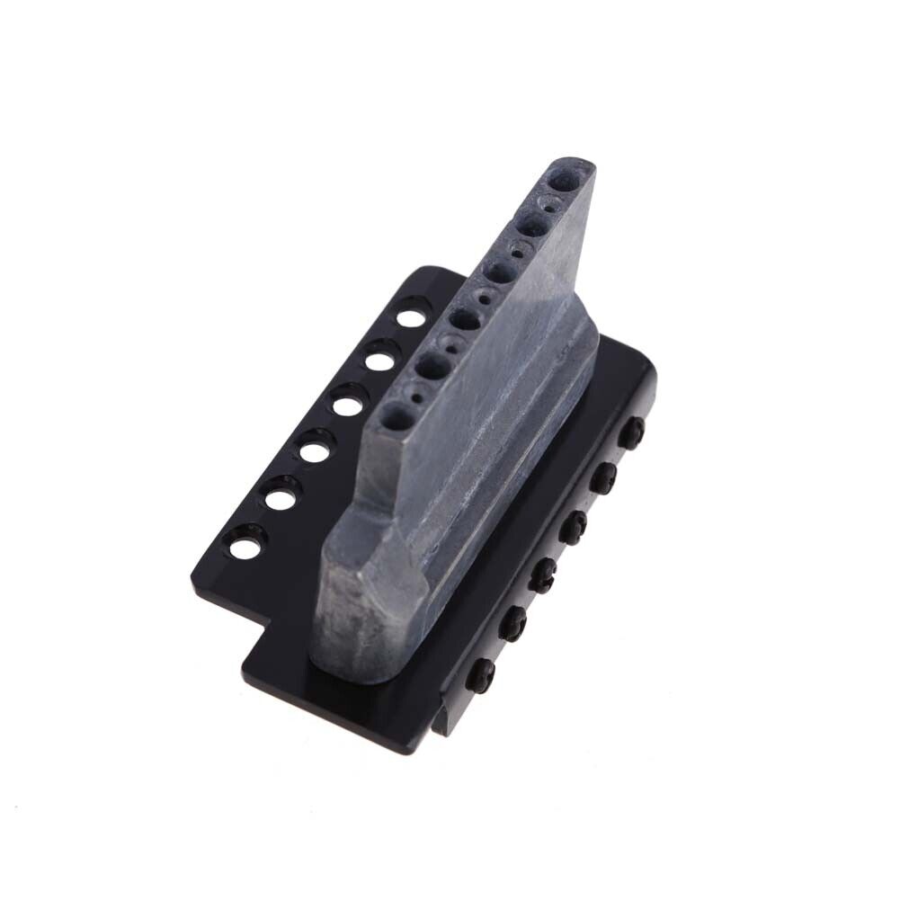 Black Electric Guitar Tremolo Bridge With Bar New 1 Set 6 Strings Parts