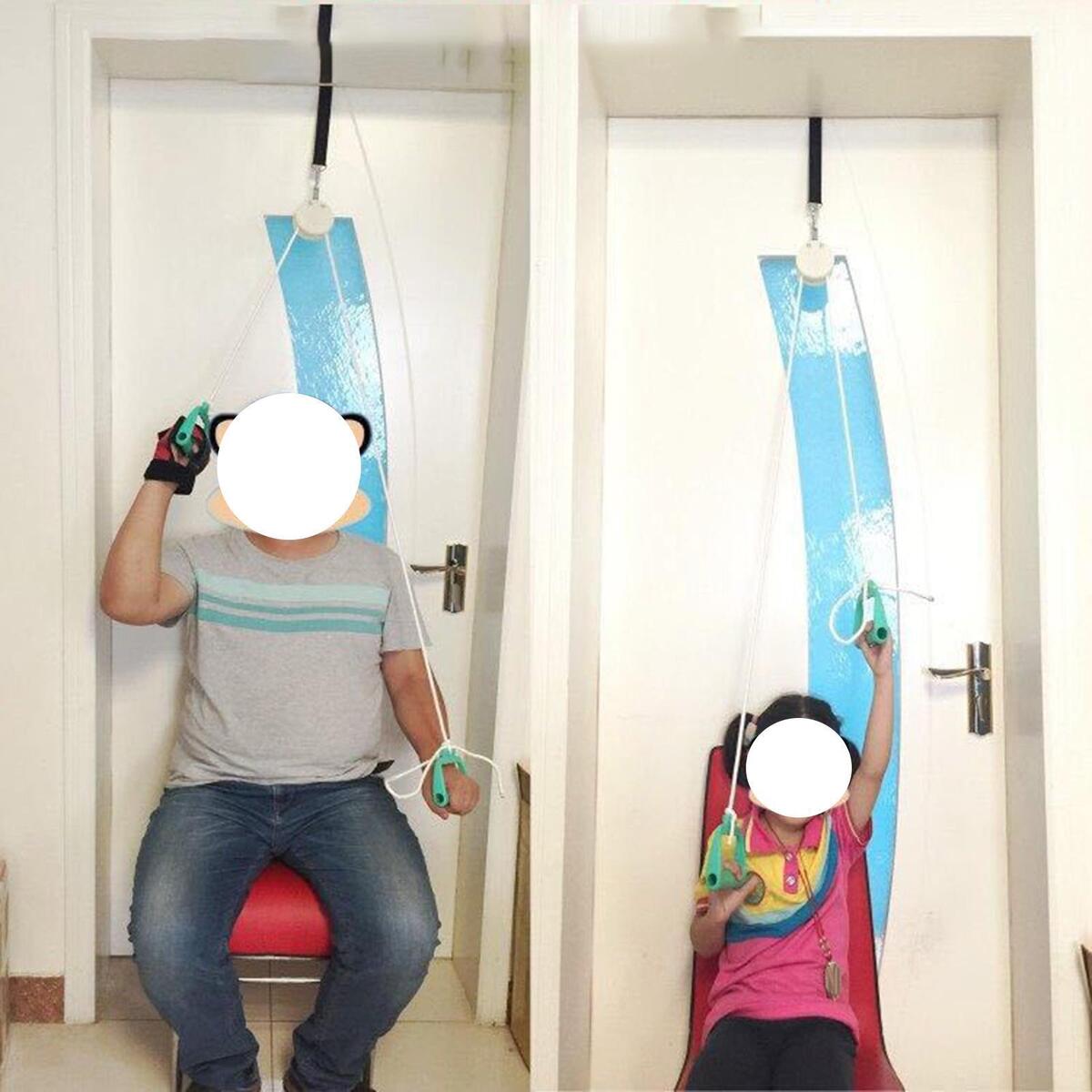 Shoulder Exercise Pulley Kit Trainer for Upper Limb Frozen Shoulder Training
