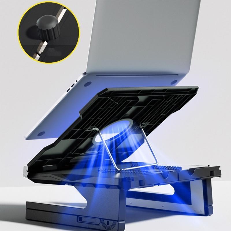 New Arrival Laptop Support Rack 360° Adjustable Folding Notebook Riser Holder