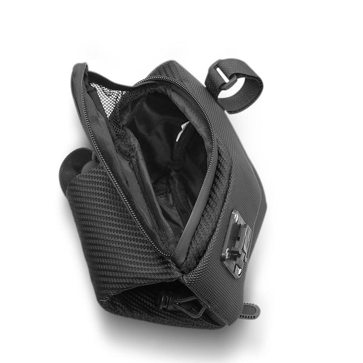 Bike Seat Storage Bag Bicycle Bottle Holder Pocket Accessories Reflective