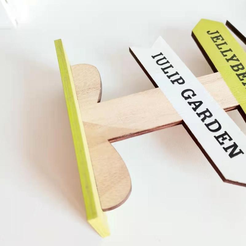 Easter Wooden Ornaments Cute Rabbit Bunny Decorations Wood DIY Craft Spring Sign