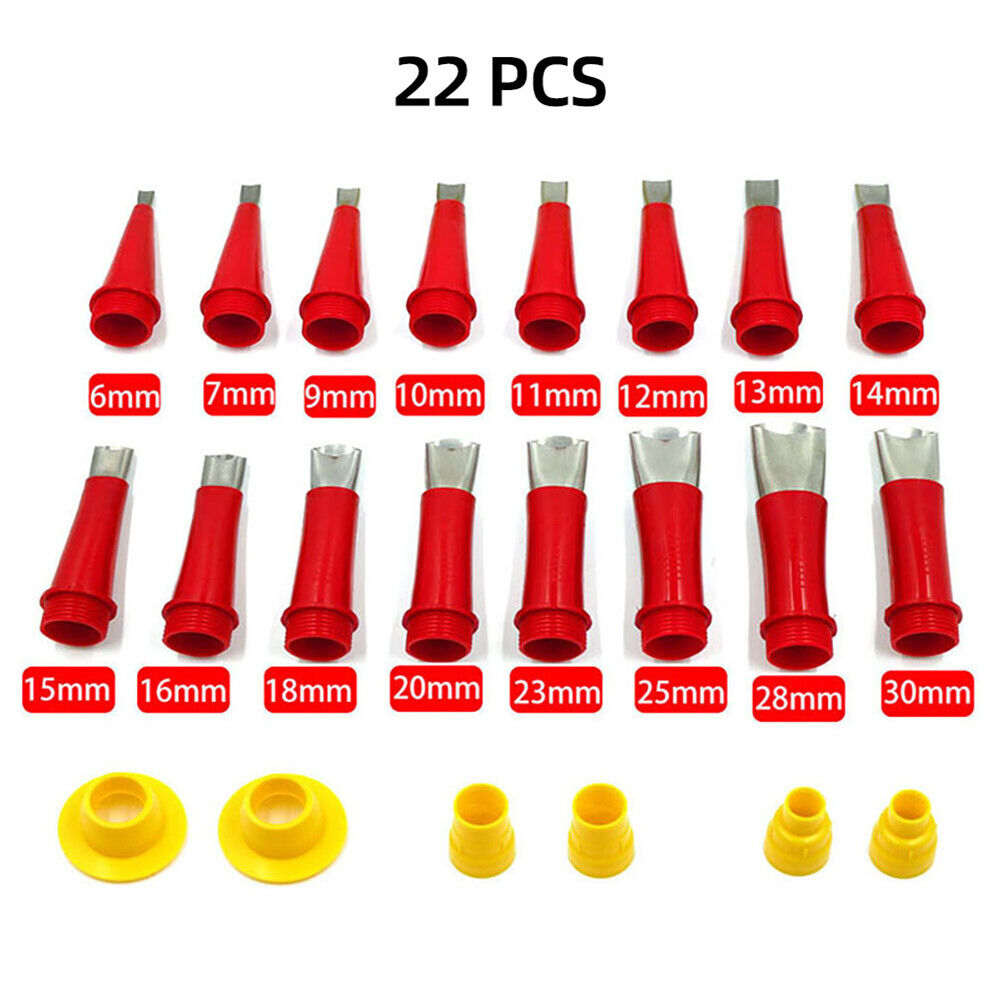 Caulking Caulk Nozzle Applicator with Base Kits Sealant Finishing Tools
