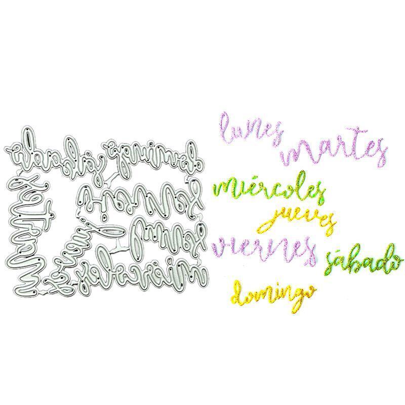 Loving Metal Cutting Dies Scrapbooking Stencil Die Cuts Card Embossing DIY Photo