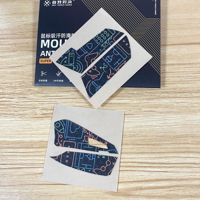 for logitech G402 Mouse Anti-Slip Tape Mice Elastics Refined Side Grips 13x10mm
