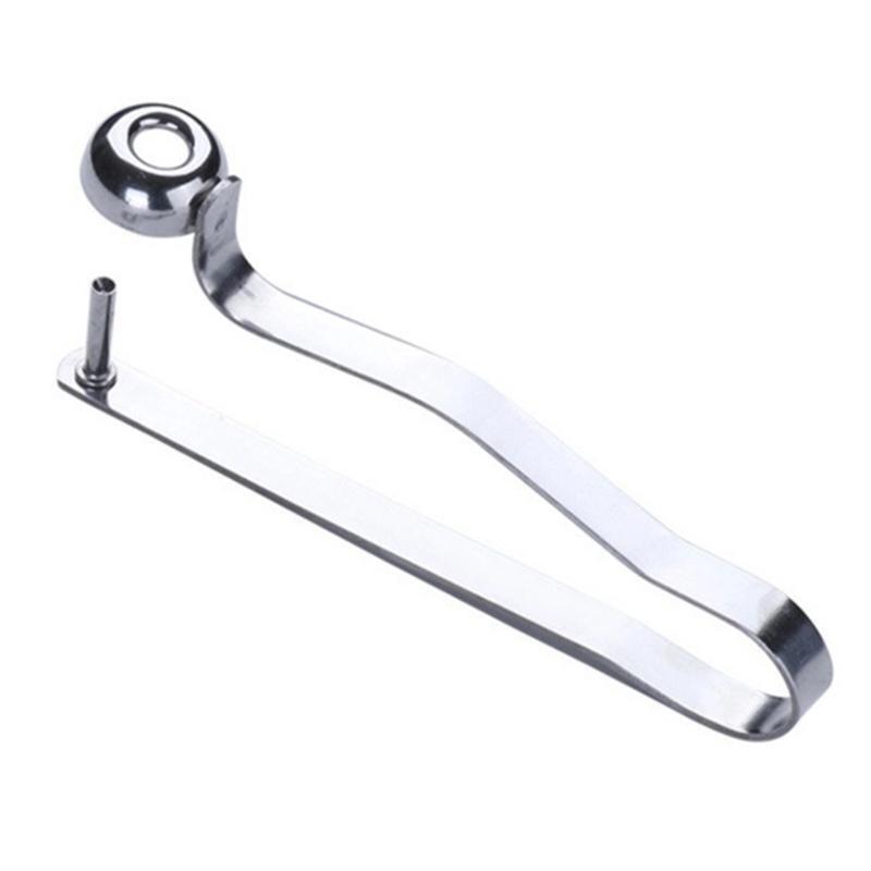 Stainless Steel Cherry Pitters Long Handle Fruit Corer Seed Remover Plum Sheller