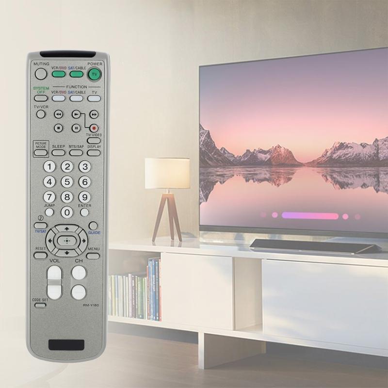 Smart TV Controller RM-Y180 Replacement for Sony RM-Y180 TV VCR DVD KV-20FV300