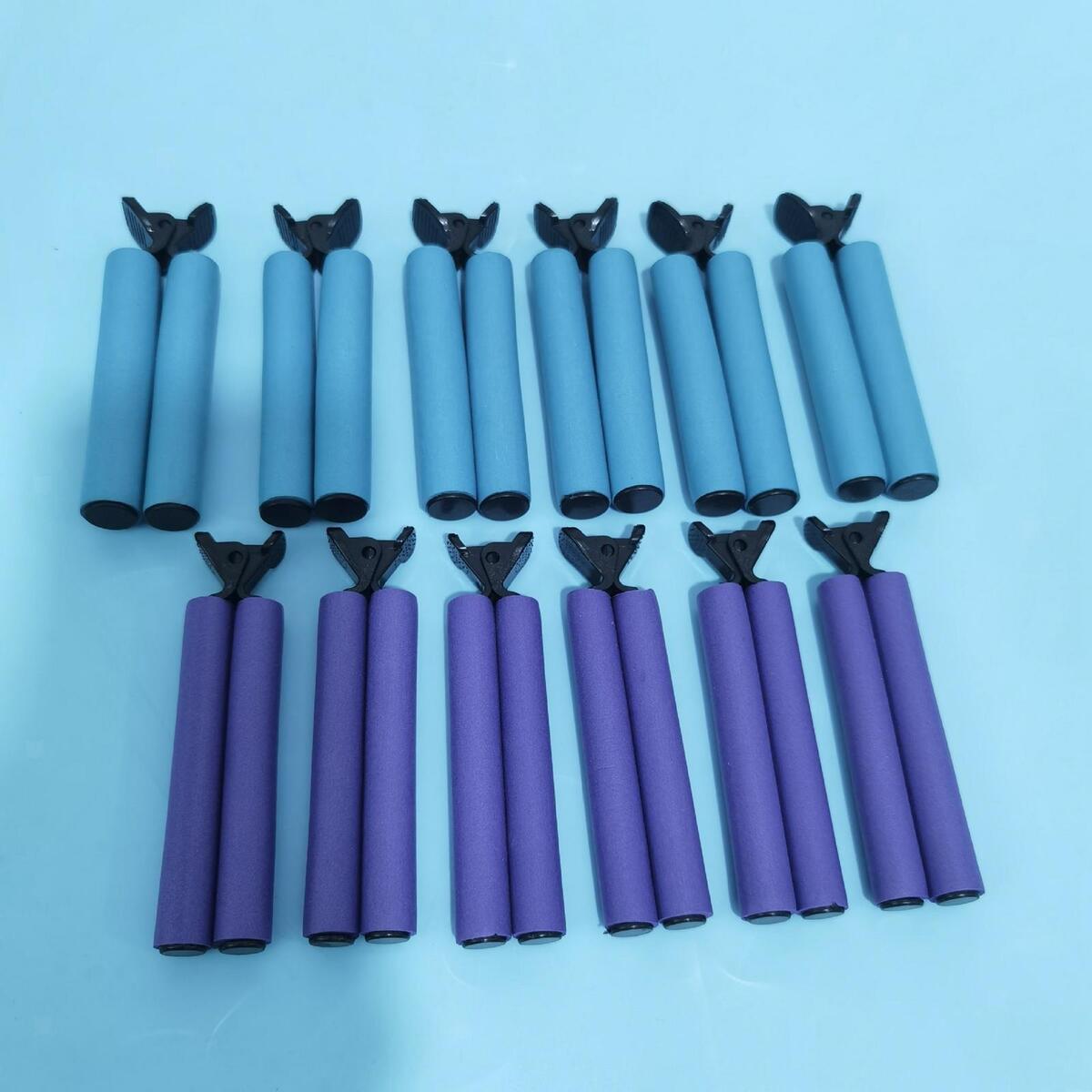 Heat Insulation Clip 12 Pieces Without Trace Durable Curlers for Women Girls