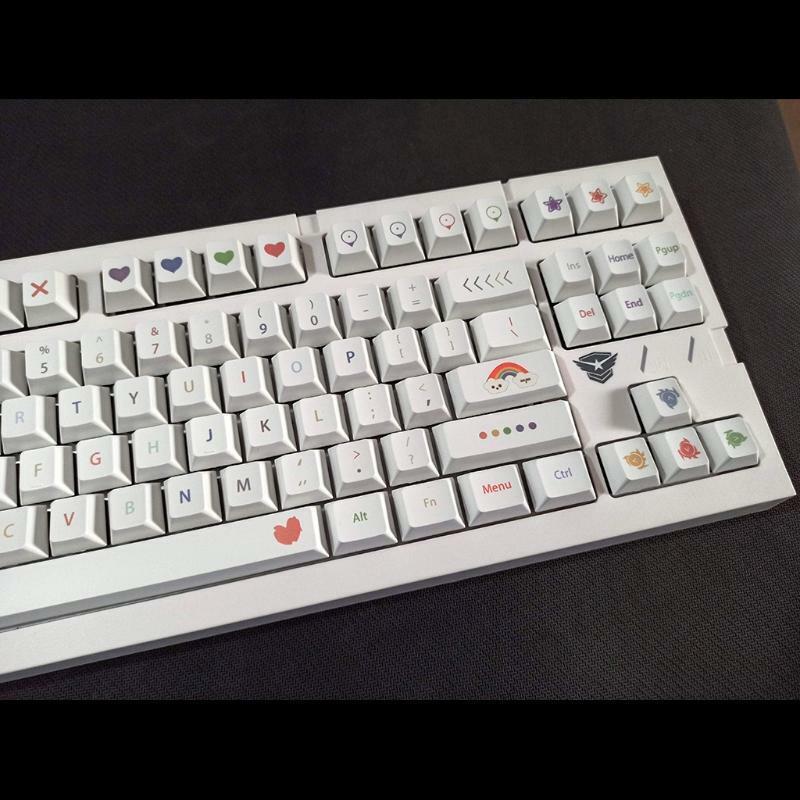 134 Keys Keycap Dye Sublimation Cherry Profile for Mechanical Keyboard Keycap