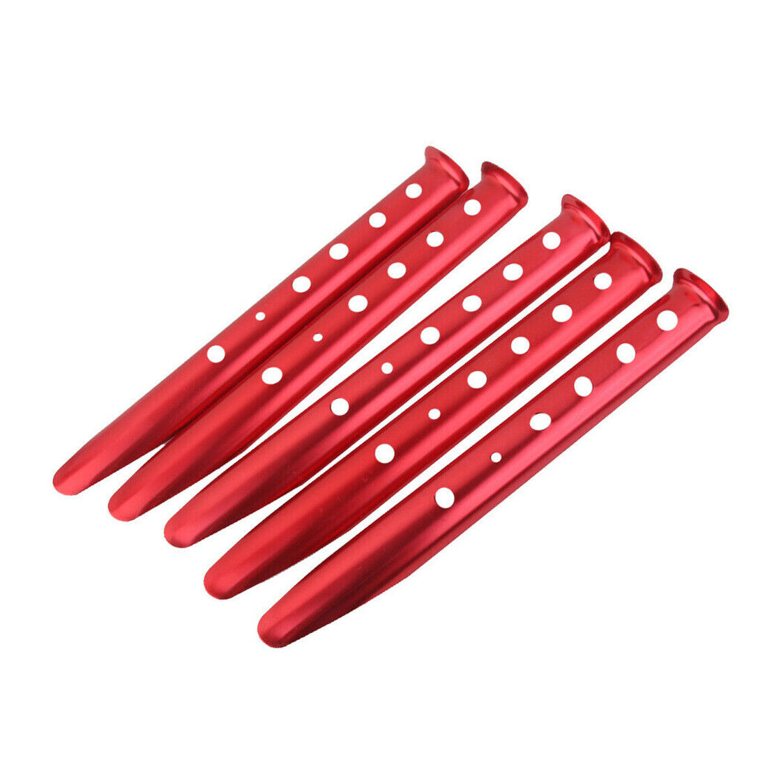 5Pcs U-shape Aluminium Alloy Outdoor Camping Snow Sand Tent Peg Stakes Survival