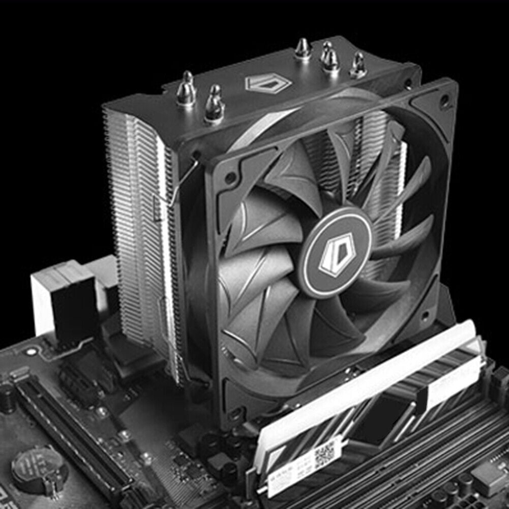 ID-COOLING 4 Pin 120mm Desktop Chassis Fan Computer PC Case PWM Cooler Fan