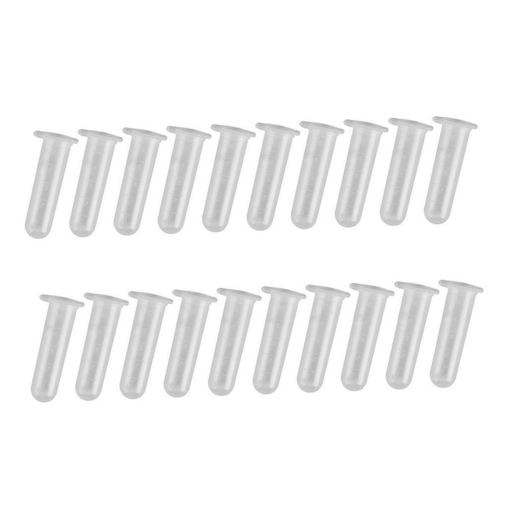 Set of 20 5ml Centrifuge Test Tubes  Makeup Containers Vials