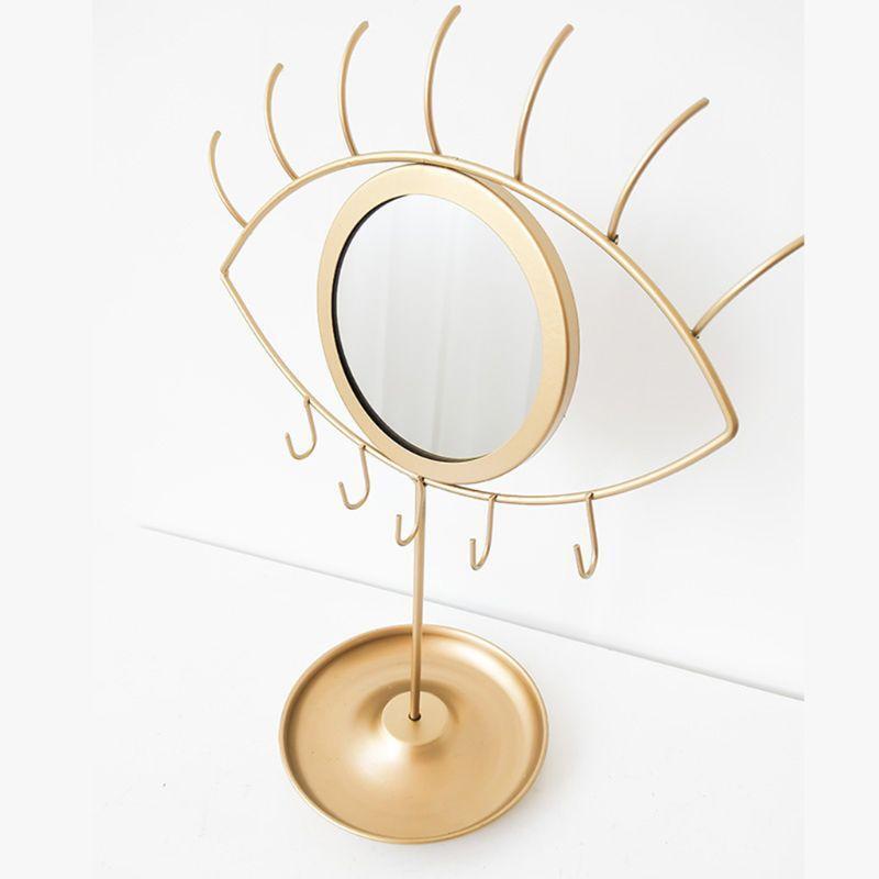 Jewellery Display Stand with Eye Mirror for Chains/Pendants/Rings/Earrings/Watch